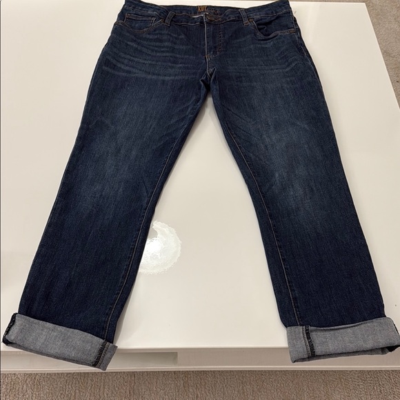 Kut from the Kloth Blue Relaxed Jeans Size 10 - Picture 6 of 12